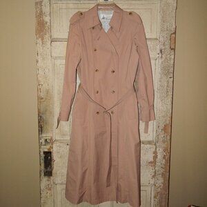 Vintage London Fog Maincoats USA Trench Coat Womans Sz 16-18? (OO-10)